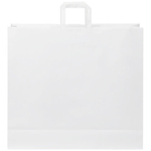 Torba z papieru Kraft z płaskimi uchwytami – 49,5 x 14 x 44 cm