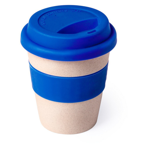 Bambusowy kubek 380 ml Niebieski V0682-11 