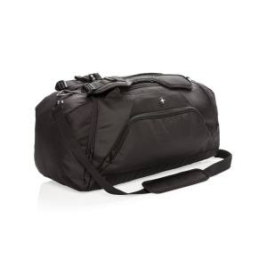 Plecak, torba sportowa, podróżna Swiss Peak, ochrona RFID czarny