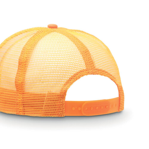 Czapka -bejsbolówka fluorescencyjny pomarańczowy MO8594-71 (1)
