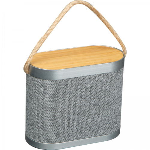 Głośnik bluetooth ESTHER Szary 3387707 