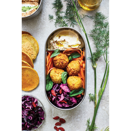 Lunchbox, pudełko śniadaniowe Black+Blum Double Bento Grey P439.2002 