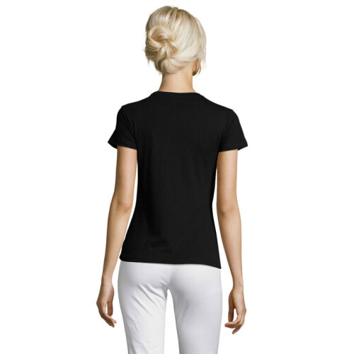 REGENT Damski T-Shirt 150g deep black S01825-DB-3XL (1)