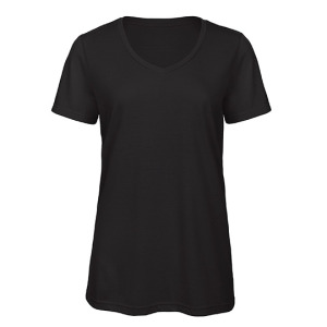 Damski T-Shirt Klasyczny Triblend Oddychający