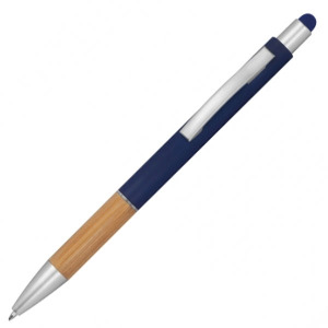 Długopis plastikowy touch pen Tripoli granatowy