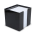 Blok 10x10x10cm w pudełku kostkowym z przegródkami na artykuły biurowe Czarny LT91767-N0002 (2) thumbnail