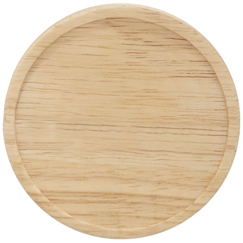 Ceramiczny kubek Hearth z drewnianym wiekiem/spodeczkiem Czarny 10046601 (5)