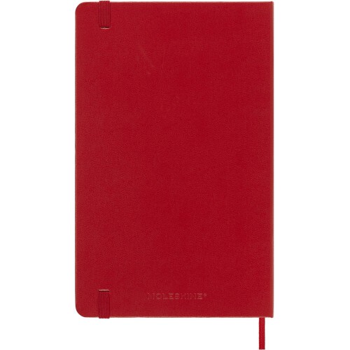 Kalendarz z notatnikiem MOLESKINE czerwony VM399-05/2025 (2)