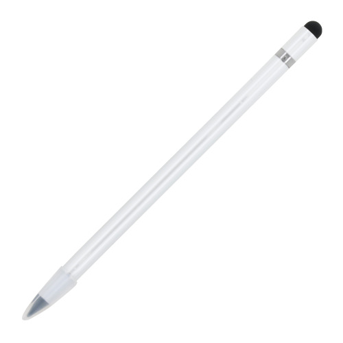 Aluminiowy ołówek o długiej żywotności z gumką Biały LT91599-N0001 