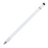 Aluminiowy ołówek o długiej żywotności z gumką Biały LT91599-N0001  thumbnail