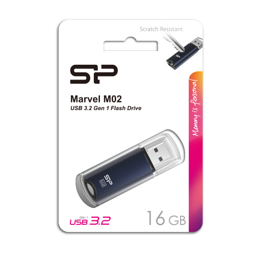 Pendrive Silicon Power Marvel - M02 3,2 128GB niebieski EG832404 16GB (2)