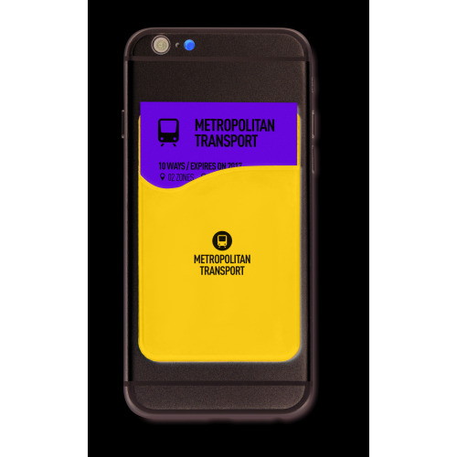 Silikonowe etui do kart płatni Niebieski MO8736-37 (1)