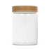 Szklany słoik z bambusową pokrywką 900ml Transparentny LT95432-N0004 (2) thumbnail