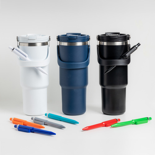 Długopis z recyklingowanego ABS / Penley Czerwony IP13152252 (2)