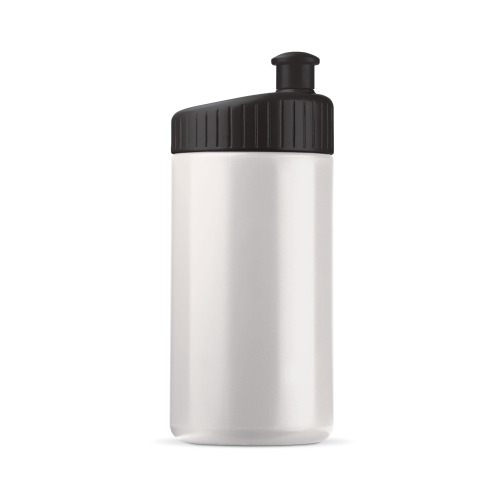 Bidon Sportowy Design 500ml Biały / czarny LT98796-N0102 