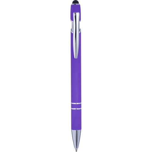 Długopis, touch pen fioletowy V1917-13 