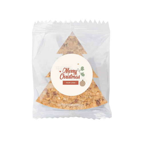 Słodycze Reklamowe Baton Zbożowy Choinka Wielokolorowy S0393G/XM 