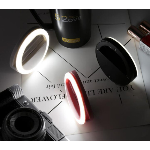 Lampa pierścieniowa SELFIE RING Wielokolorowy EG 0321MC (3)