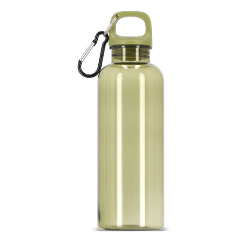 Butelka na wodę Noa R-PET 500 ml Przezroczysty Transparentny / Oliwkowa zieleń LT98913-N0443 (1)
