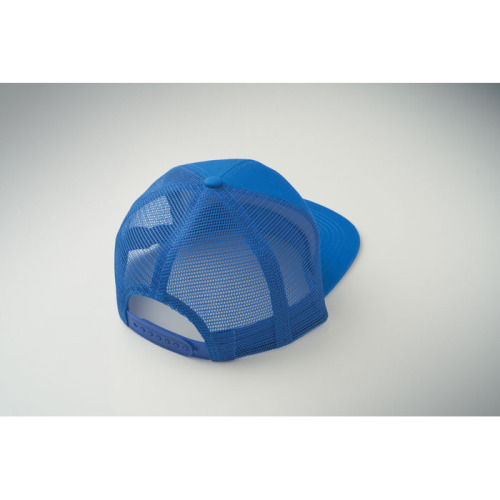 Czapka płaski daszek 7 paneli Niebieski MO2866-37 (4)