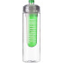 Bidon, butelka sportowa 650 ml z pojemnikiem na lód lub owoce jasnozielony V9868-10 (1) thumbnail