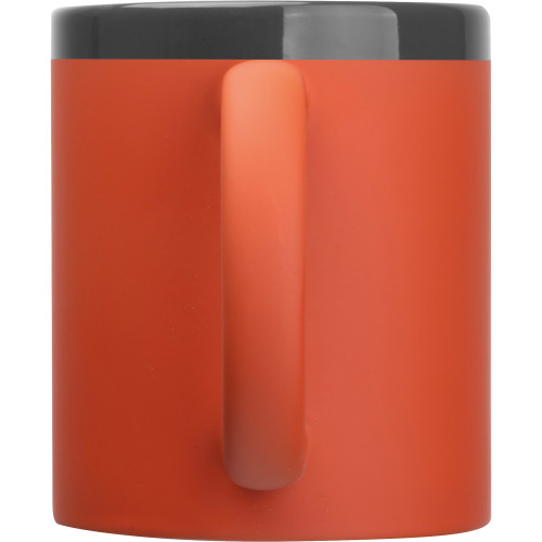 Kubek ceramiczny soft touch 300 ml RONALD Pomarańczowy 8549710 (4)