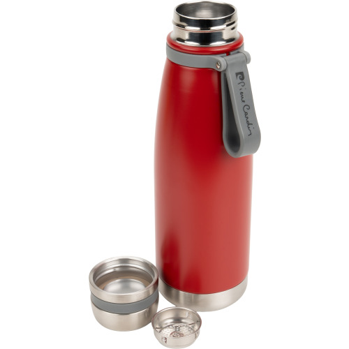 Butelka termiczna stalowa Pierre Cardin 650 ml Czerwony B9000501IP305 (2)