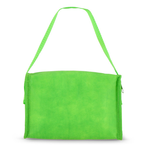 R-PET 6 Torba chłodząca na puszki z włókniny 20 x 13 x 12,5 cm 75g/m² Jasnozielony LT95390-N0032 (1)