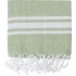 Bawełniany ręcznik hammam jasnozielony V8299-10 (2) thumbnail