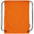 Plecak Oriole ze sznurkiem ściągającym z recyklowanego plastiku PET Pomarańczowy 12046131 (4) thumbnail