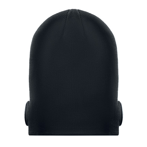 Czapka ze słuchawkami Czarny MO9416-03 