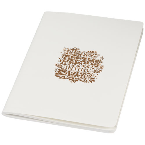 Shale zeszyt kieszonkowy typu cahier journal z papieru z kamienia Biały 10781401 (1)