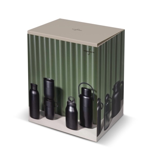 Karafka termiczna Sagaform Trine (z recyklingu) 1.5 L Czarny LT52137-N0002 (2)