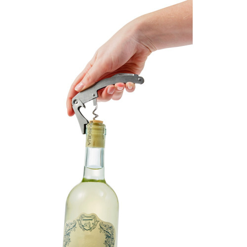 Nóż kelnerski, otwieracz do butelek, korkociąg, nóż do folii Srebrny V7987-32 (6)
