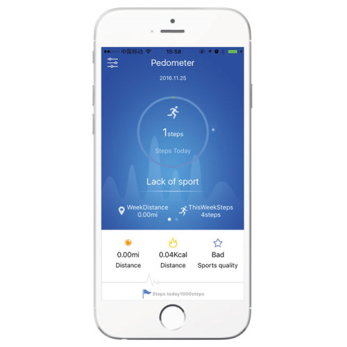 Monitorujący smartwatch Czarny MO6195-03 (8)