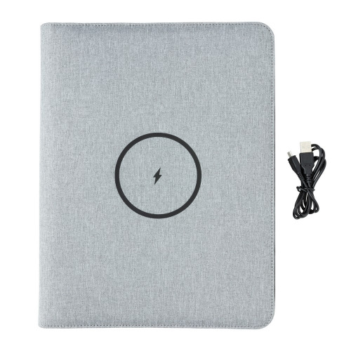 Teczka konferencyjna, power bank 5000 mAh Szary P774.042 (4)