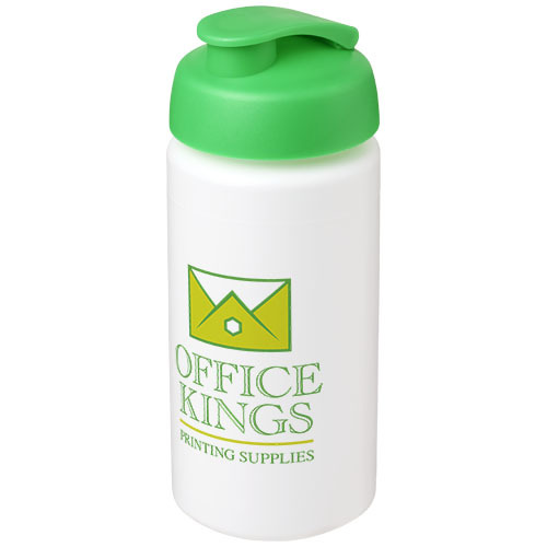 Bidon Baseline® Plus o pojemności 500 ml z wieczkiem zaciskowym i uchwytem Biały 21007206 (1)