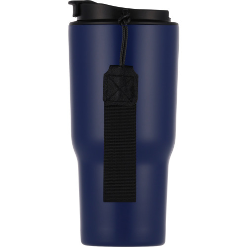 Kubek termiczny 550 ml ze stali z recyklingu DANA Granatowy 8523944 