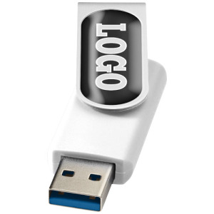 Rotate pendrive wyposażony w interfejs USB 3.0 z wypukłym nadrukiem
