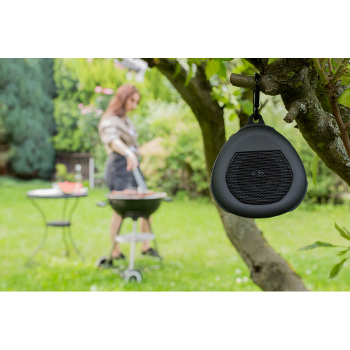 Głośnik bezprzewodowy 5W Air Gifts z karabińczykiem | Justice Czarny V7281-03 (10)