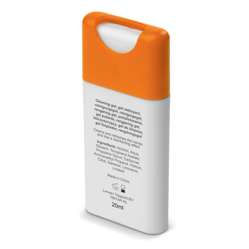 Spray do rąk 20ml Biały / pomarańczowy LT91209-N0126 (1)