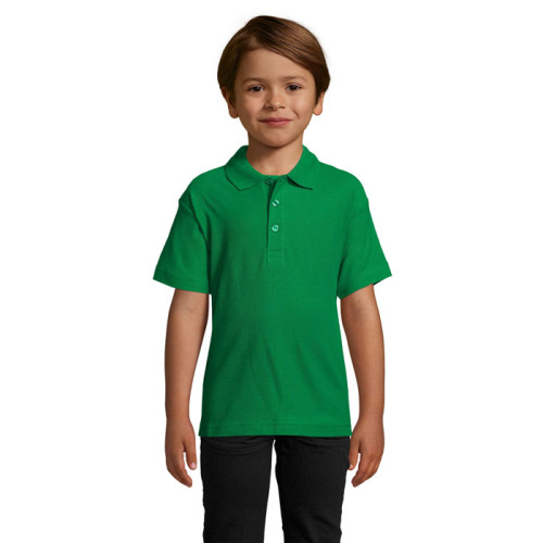 SUMMER II Dziecięce POLO Zielony S11344-KG-XXL 