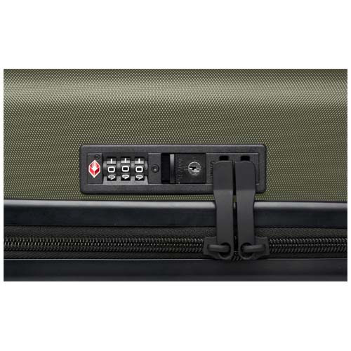 Rover twarda walizka na kółkach z tworzyw sztucznych pochodzących z recyklingu z certyfikatem GRS o wysokości 51 cm i pojemno Leśny zielony 13004964 (6)