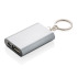 Power bank 1000 mAh, brelok do kluczy Szary P324.192  thumbnail