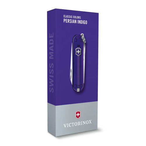 Scyzoryk Classic SD transparentny Victorinox Fioletowy 06223T29G12 (3)