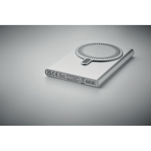 Bezprzewodowa ładowarka power bank Srebrny Mat MO2442-16 (3)