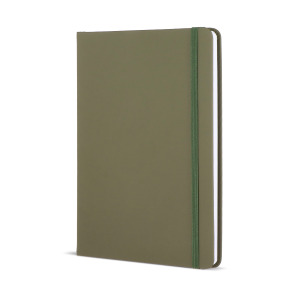 Notatnik A5 z tworzywa PU  Dried Green