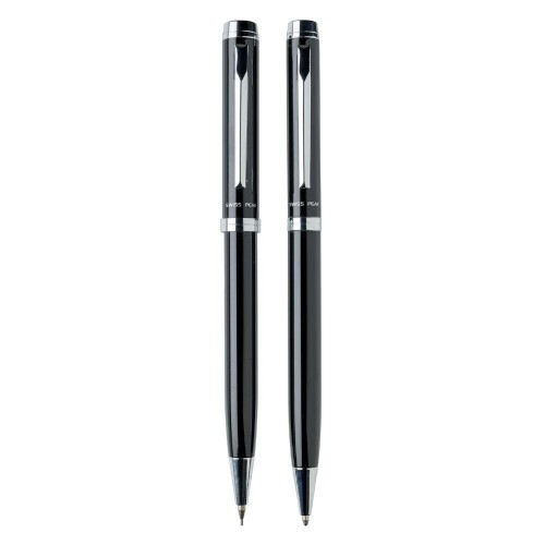 Zestaw piśmienny Swiss Peak, długopis i ołówek mechaniczny czarny V9362-03 (6)