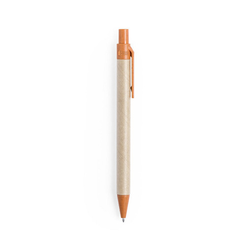 Długopis z kartonu z recyklingu pomarańczowy V9359-07 (2)