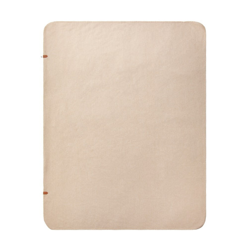 Koc z recyklingu VINGA Bilton Beżowy VG016-16 (1)